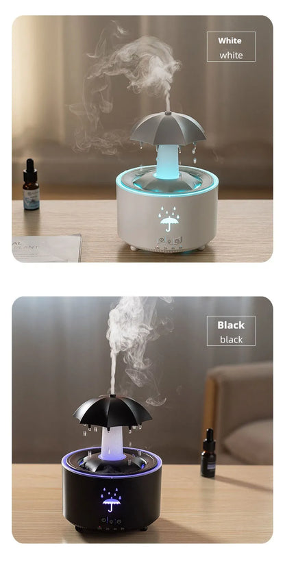 Rotating Water Drop Umbrella Humidifier